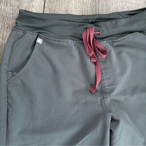 Figs High Waisted Zamora Scrub Pants Bonsai MP